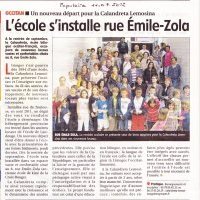 11/07/12 - Le Populaire - Calandreta Lemosina