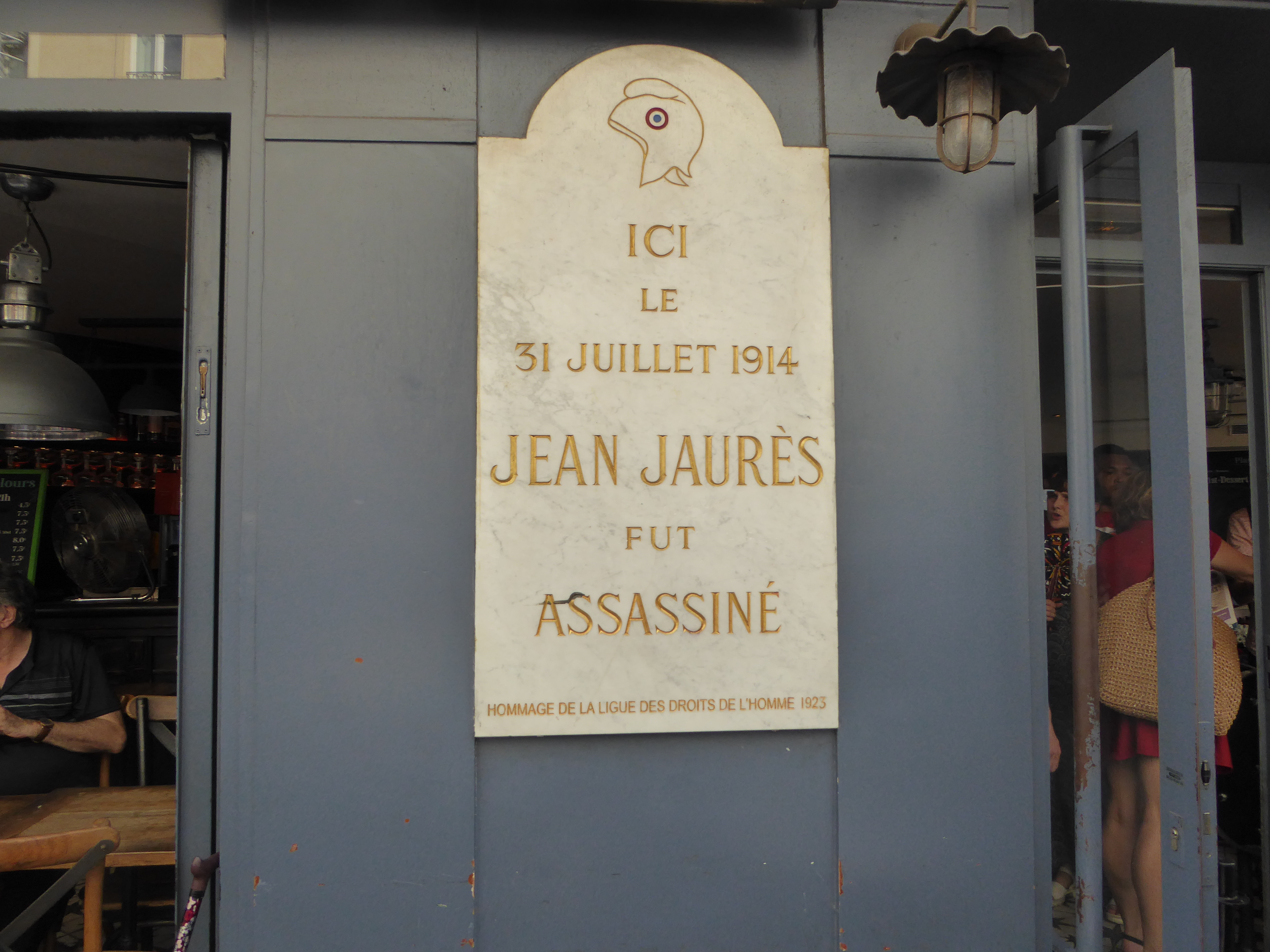 Commémorer l'assassinat de Jaurès