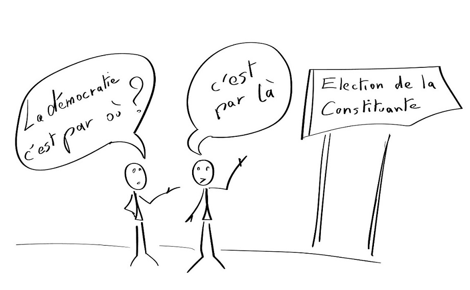 Réagir face à la crise de régime