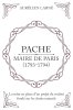 Un ouvrage d'Aurélien Larné sur Jean-Nicolas Pache