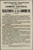 Commune de Paris : l'élection des mandataires du peuple. 26 mars 1871