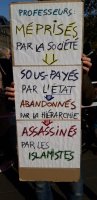 À la mémoire de Samuel Paty, professeur